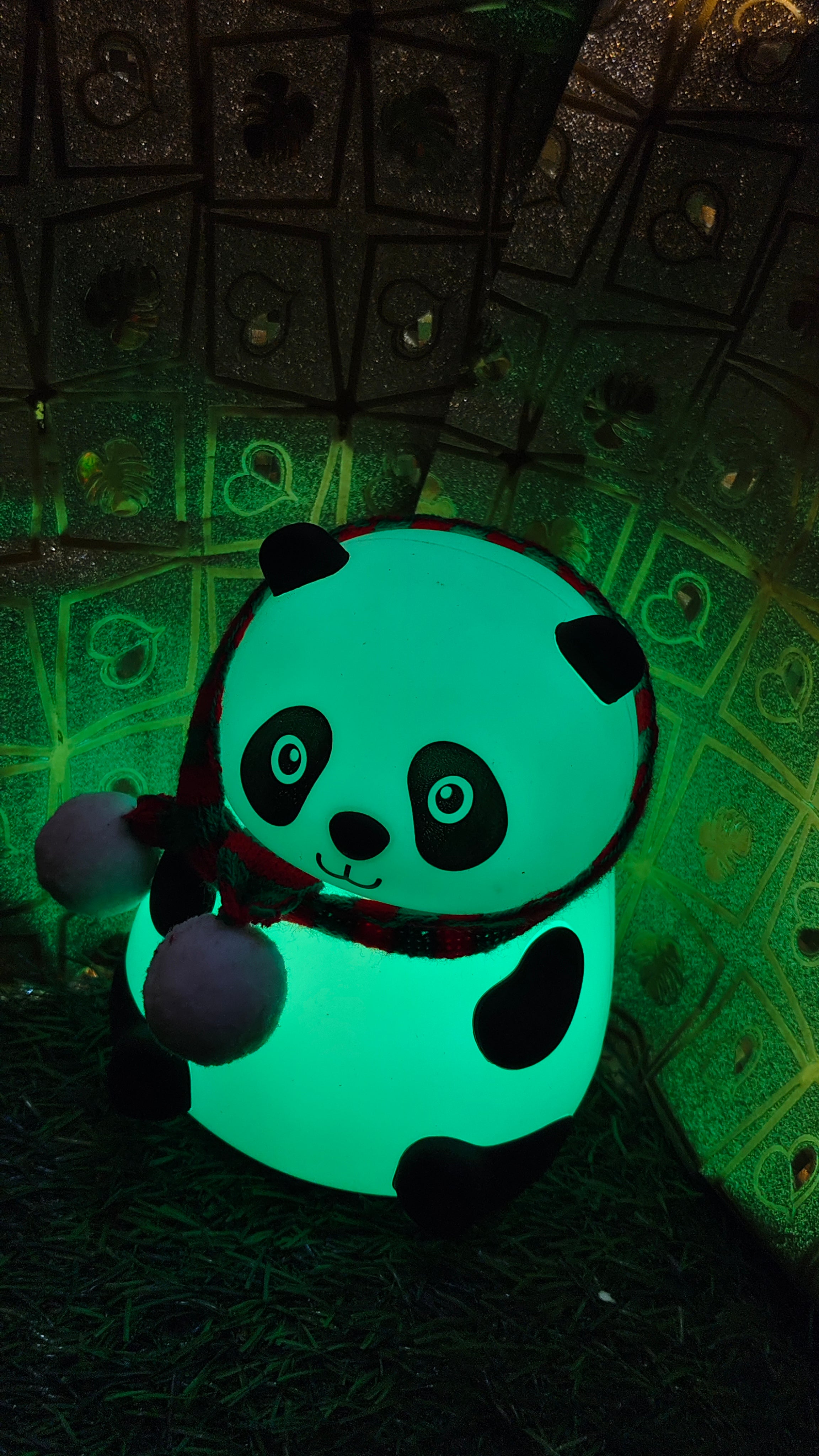 EYESEEK

Panda Silicone Night Light, Color Changing Cute Lamp with Touch Sensor Control Night Lamp (16 cm, Multicolor)
