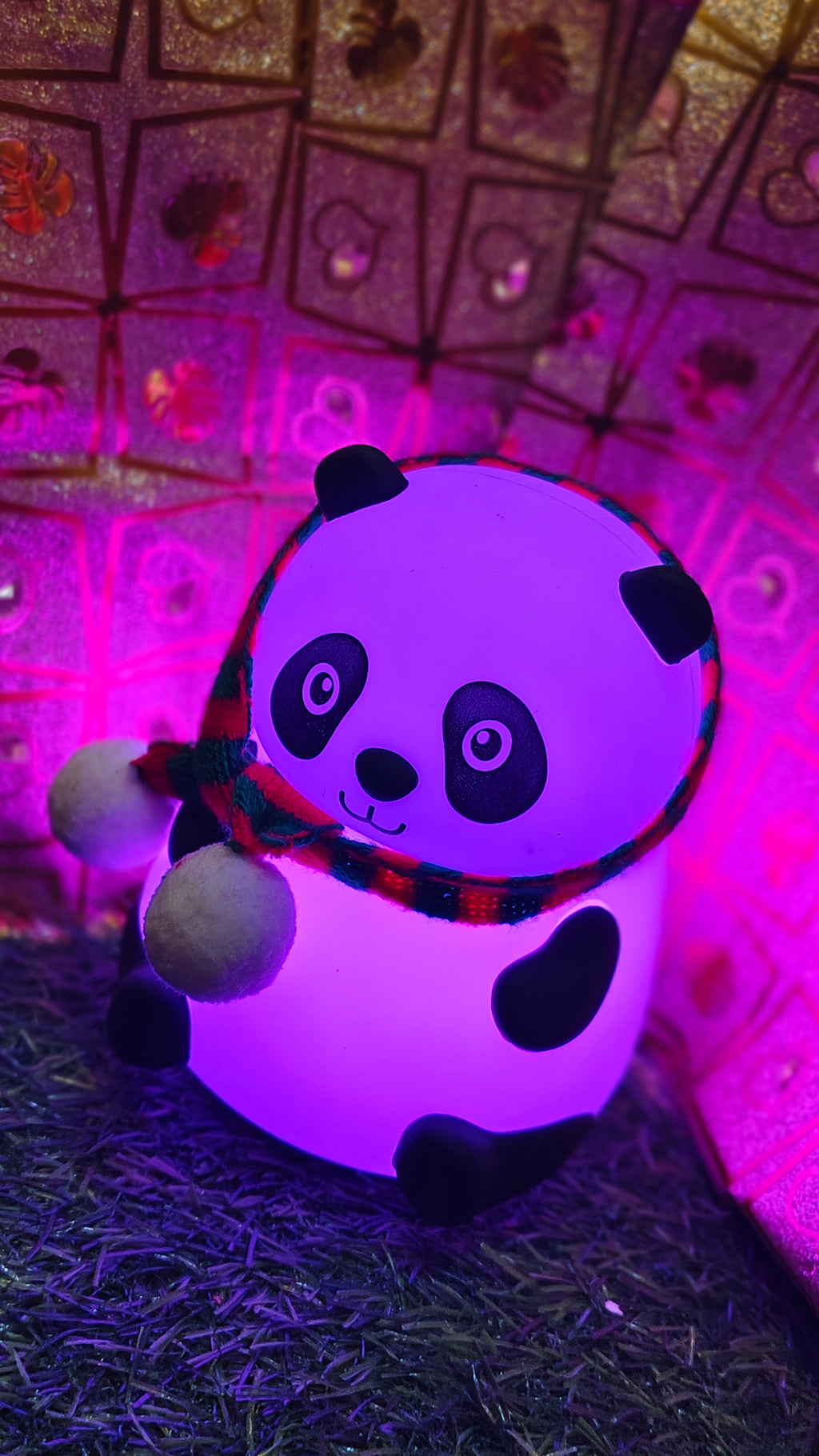 EYESEEK

Panda Silicone Night Light, Color Changing Cute Lamp with Touch Sensor Control Night Lamp (16 cm, Multicolor)